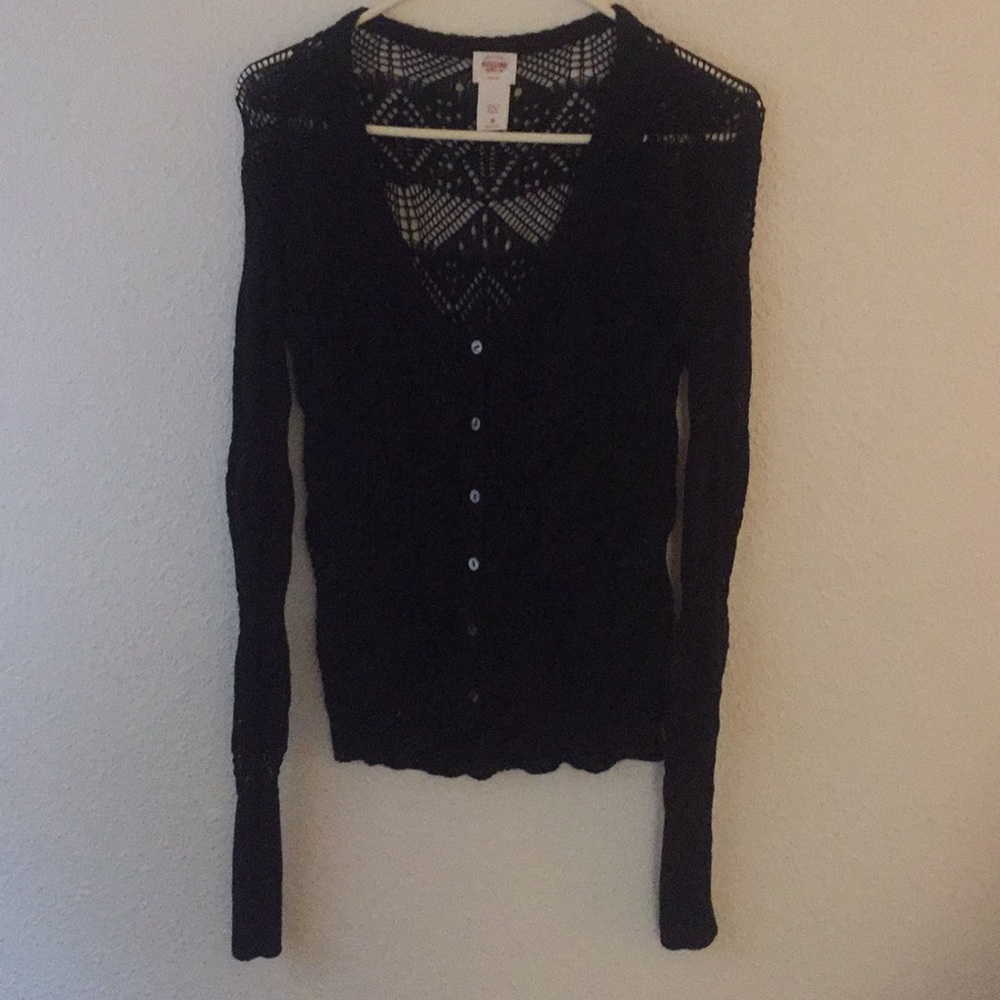 Crochet Knit Sweater